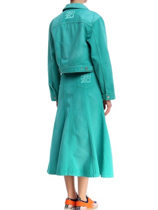 Бірюзова куртка KENZO : фото 2 - Invogue